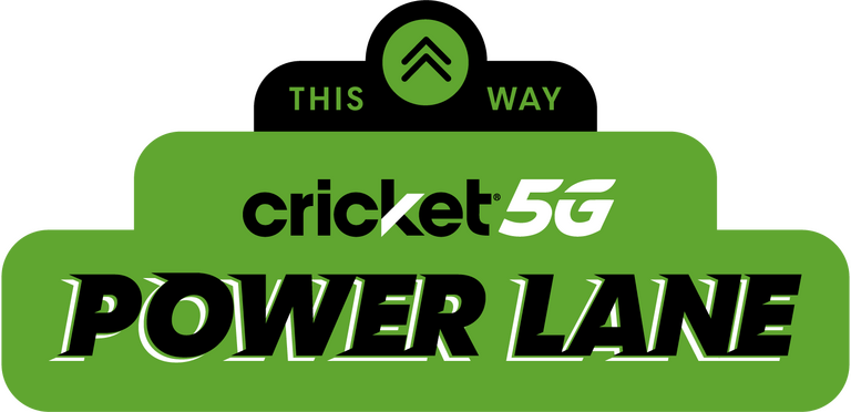Cricket 5G Power Lane logo